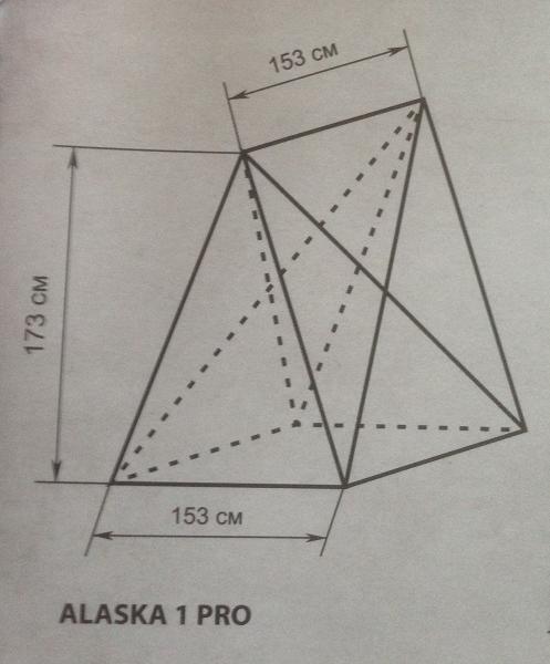 Палатка Alaska-1, зимняя, для рыбака