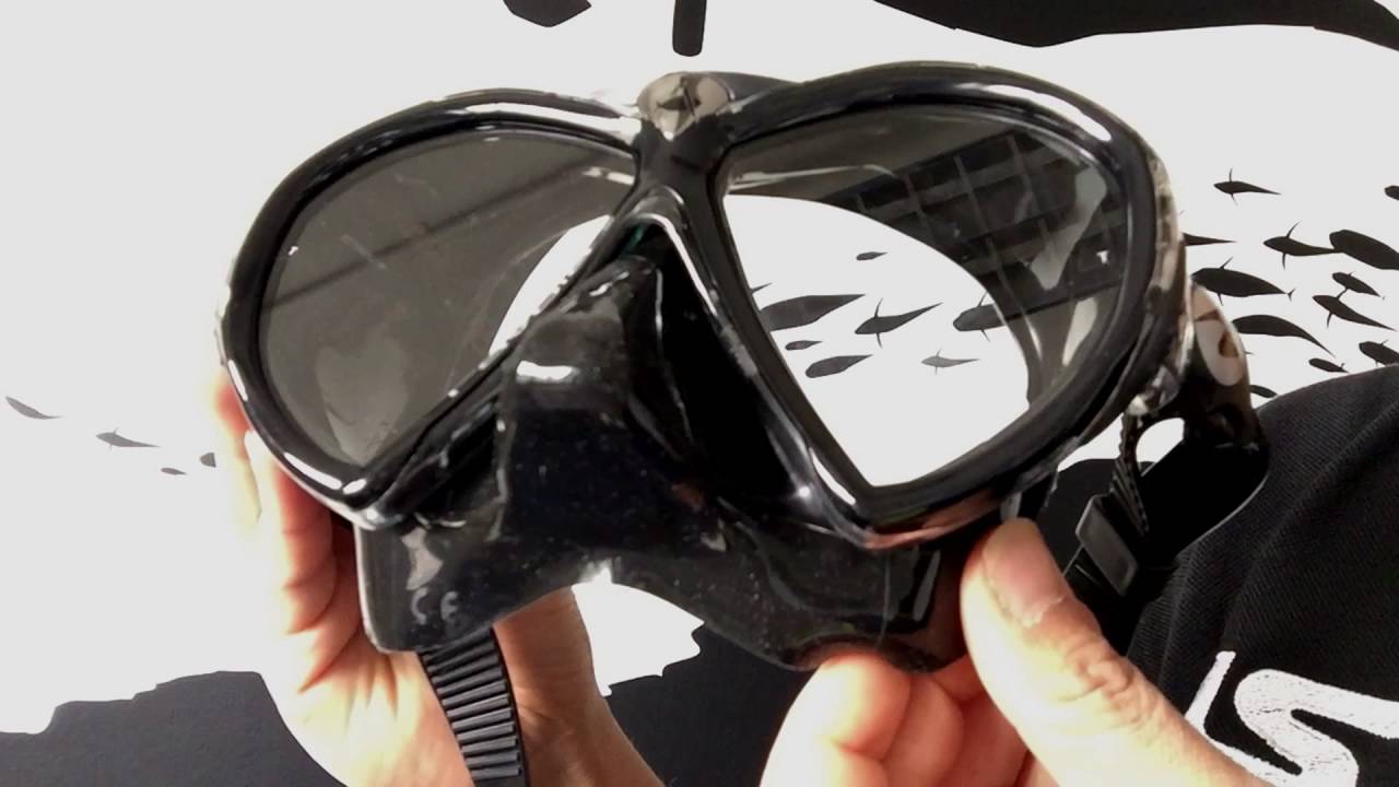 Маска Technisub "Фавола" черн. сил.