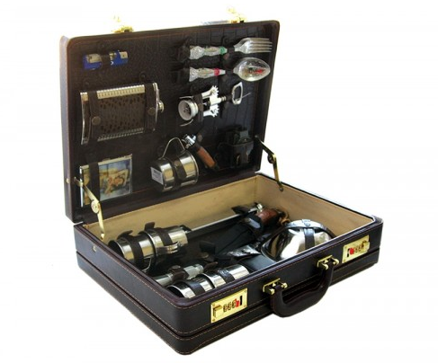 Набор дорожный "Турист №5" (кожа)