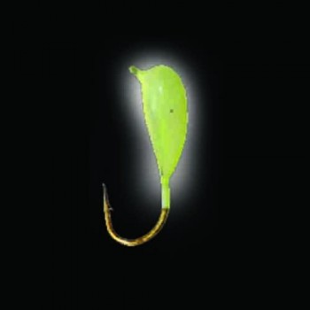 Мормышка вольфр. Нимфа с люминофором, 050/F