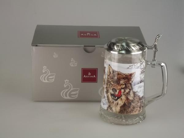 Кружка д/пива "Wolf Druck" 0,5л