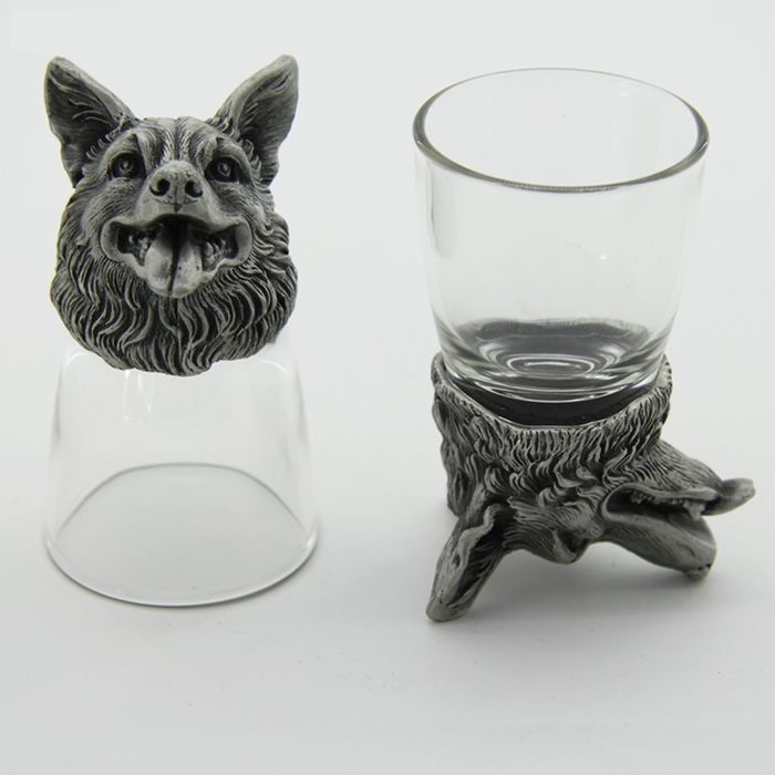 Рюмки Немецкая Овчарка (2 шт)