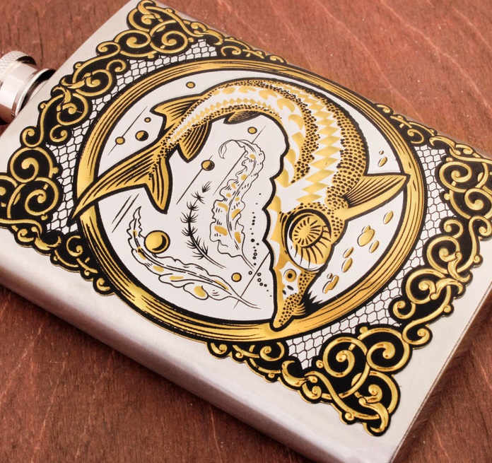 Фляжка "Рыбалка" 240мл