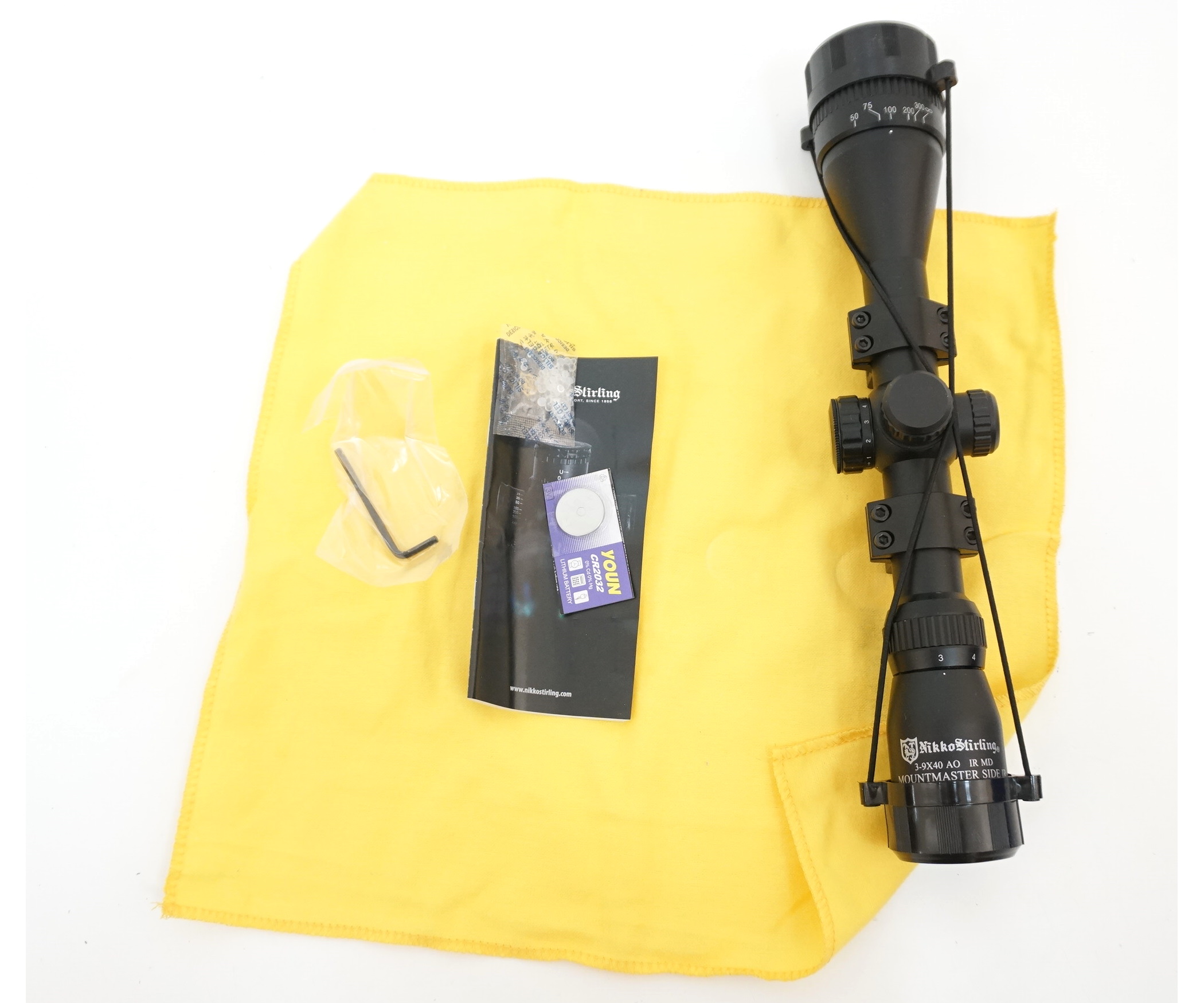 Прицел Stirling Mountmaster 3-9*40AO, halfmil-dot