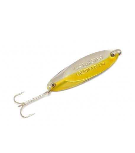 Блесна German KASTMASTER 28г., бело-желтыйФ