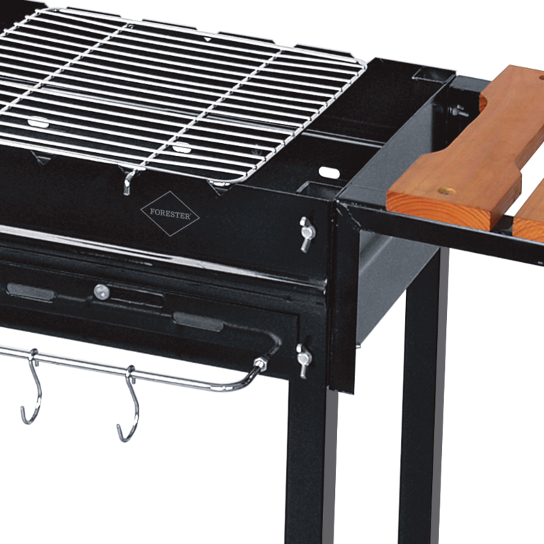 Мангал профессиональный  с решеткой-гриль + 12 шампуров